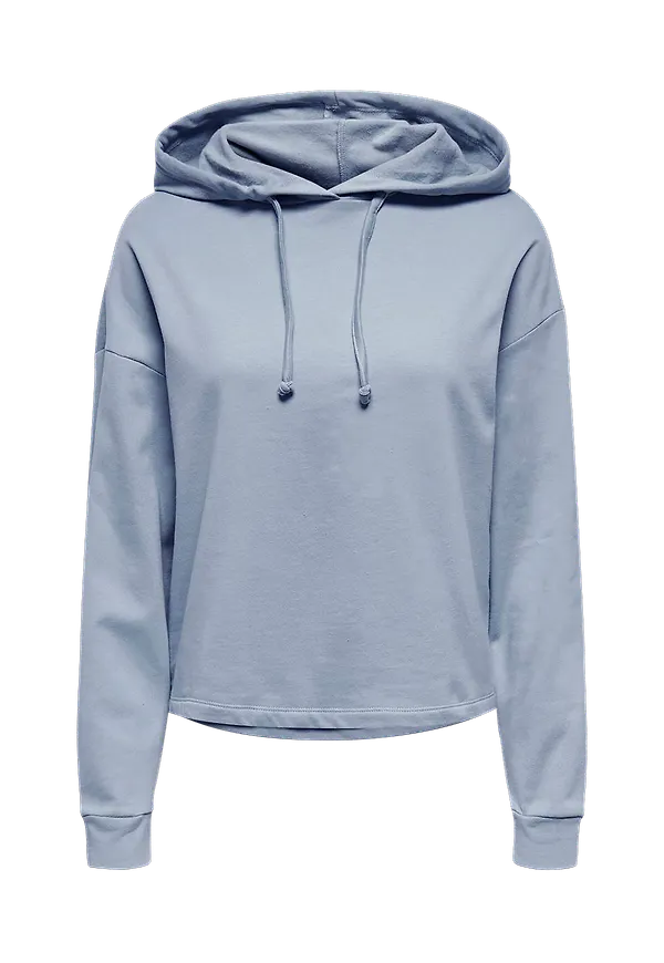 Only - Hoodie onlDreamer Life L/S Hood Swt - Blå