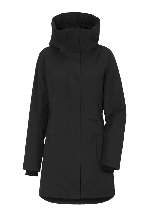 Didriksons - Parkas Cajsa Wns Parka 3 - Svart