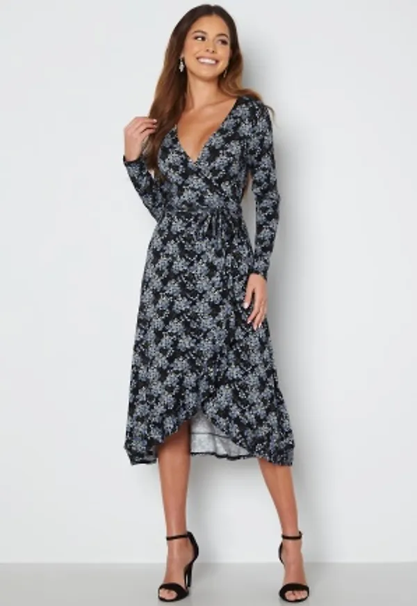 Happy Holly Katrine frill dress Floral 36/38