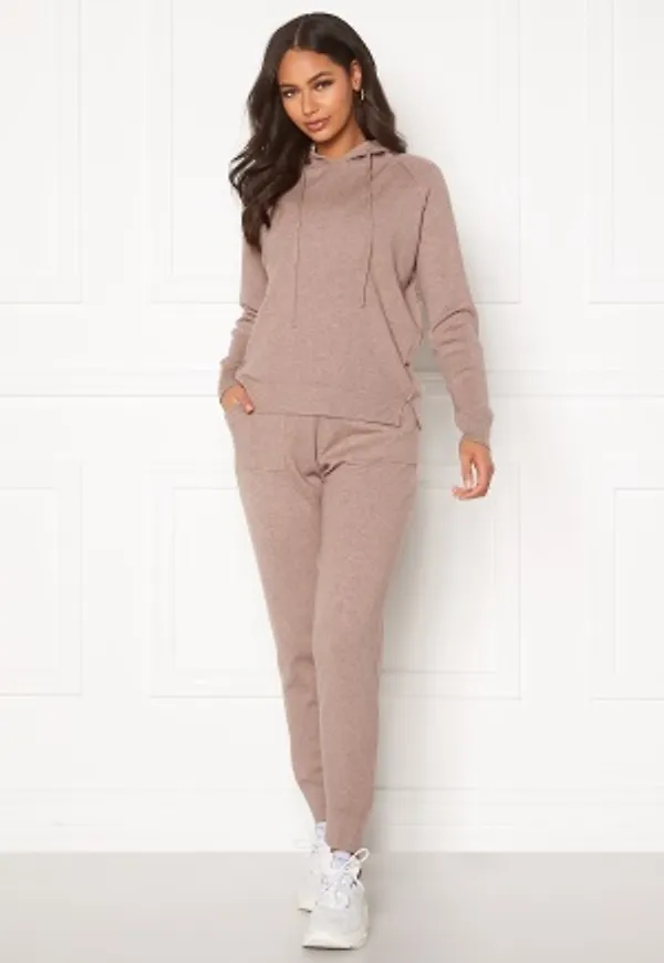 Blue Vanilla Lounge Jumper Jogger Set Taupe M