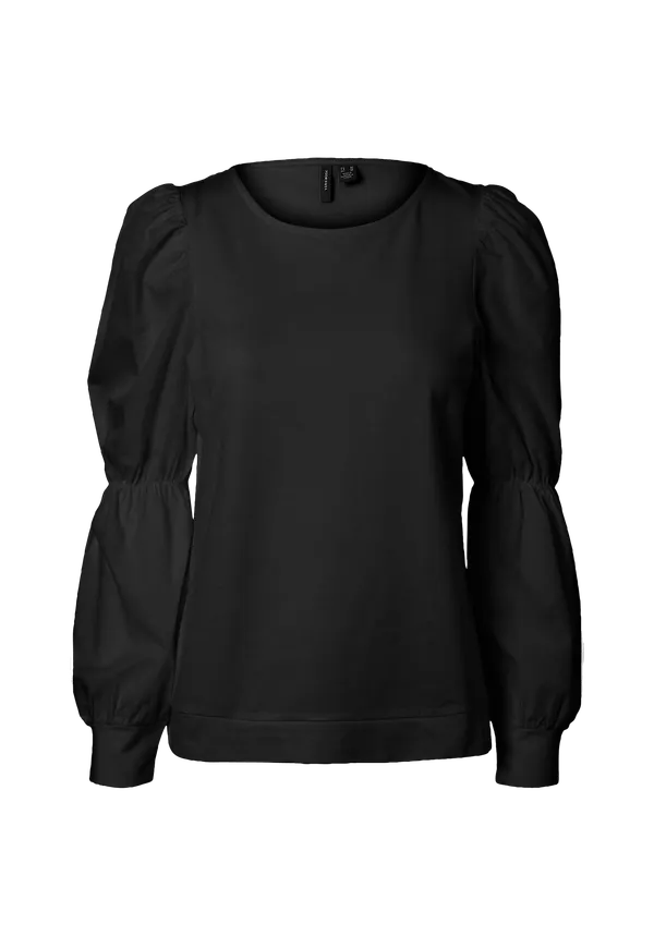 Object - Blus objEileen L/S V-neck Top - Rosa