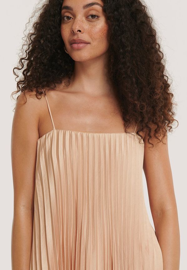 MANGO Plisserad Topp - Pink