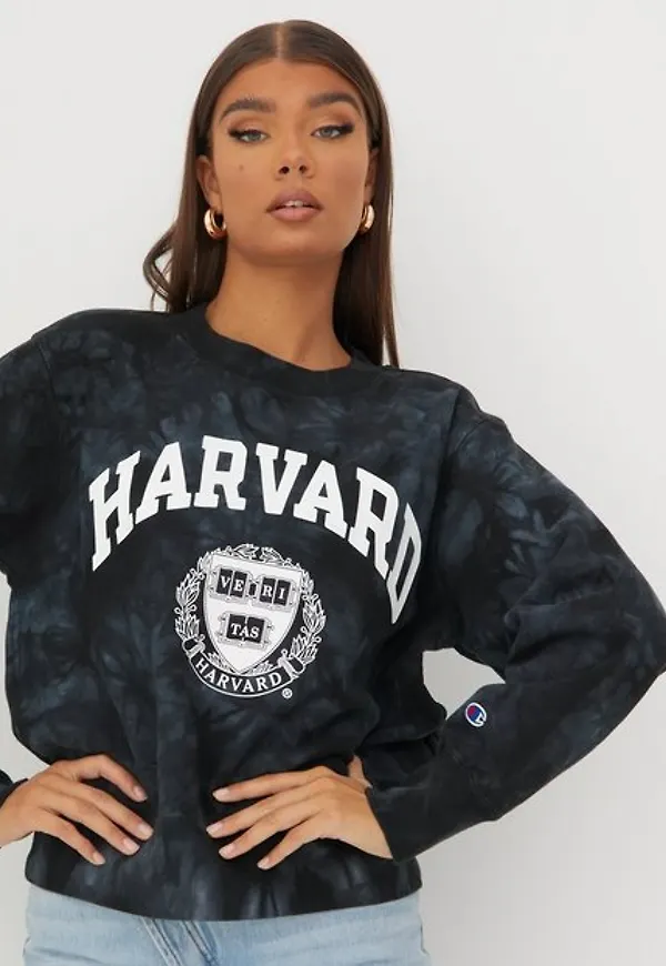 Champion Reverse Weave Crewneck Sweatshirt Sweatshirts Black
