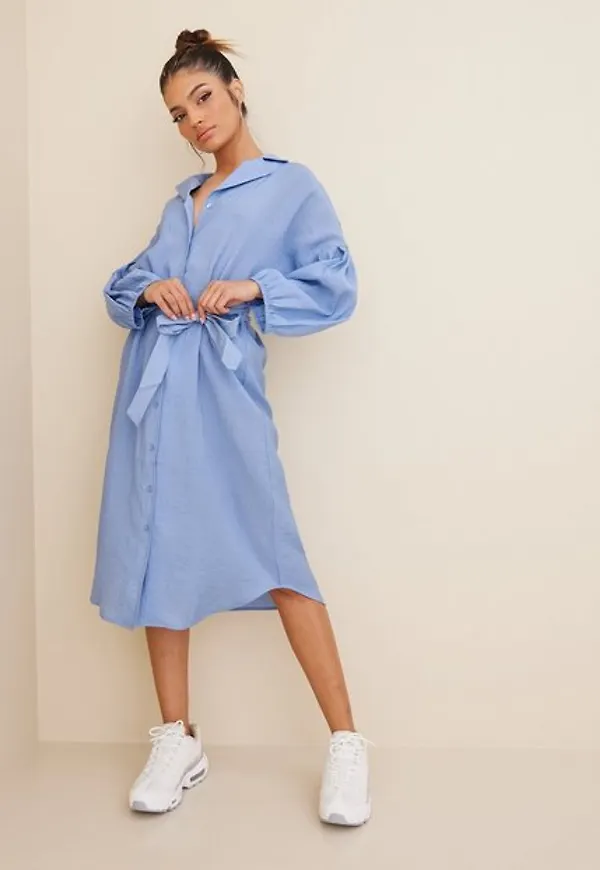 Object Collectors Item Objstacy 3/4 Shirt Dress 119 Långärmade klänningar