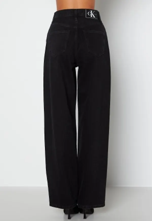 Calvin Klein Jeans Hr Relaxed Jeans 1BY Denim Black 27