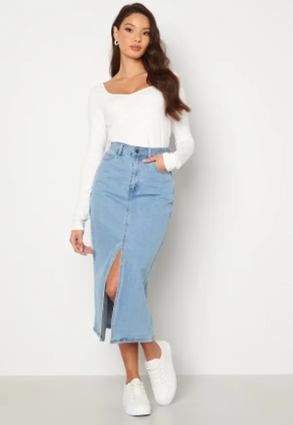 Object Collectors Item Patrizia HW Denim Skirt Medium Blue Denim S