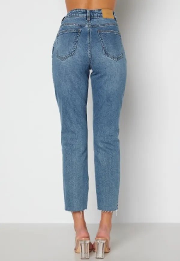 VERO MODA Brenda Straight A Cut Medium Blue Denim 27/32