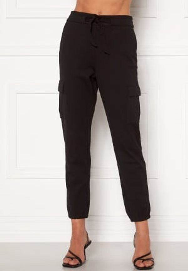 ONLY Poptrash Life Cargo Belt Pants Black M/30