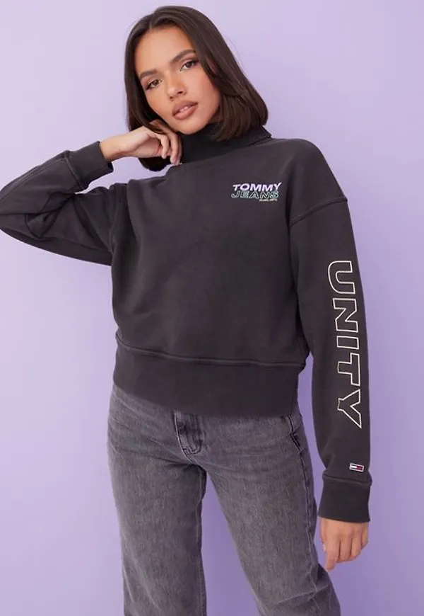 Tommy Jeans Tjw Bxy UNITEES3 Turtle Neck Sweatshirts
