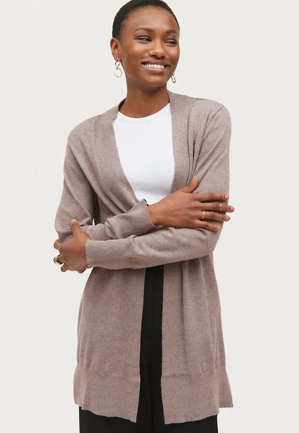 Saint Tropez - Cardigan CasandraSZ LS Cardigan - Beige