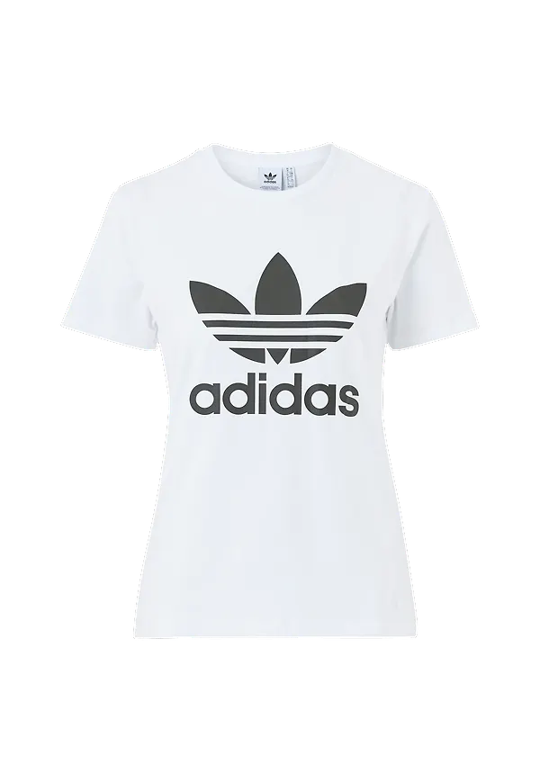 adidas Originals - Topp Trefoil Tee - Vit