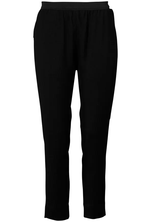 Whyred - Byxa Blue Elastic - Svart