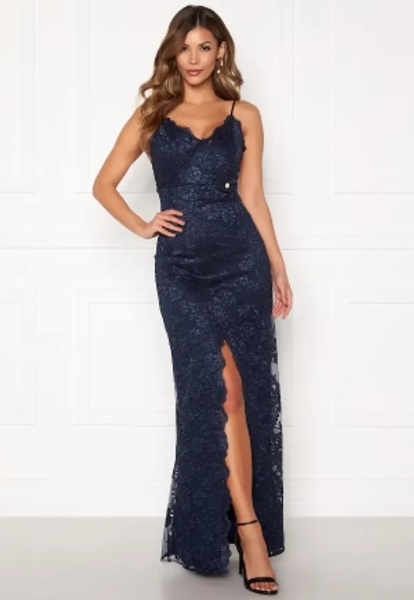 Chiara Forthi Irmeline gown  Dark blue 44