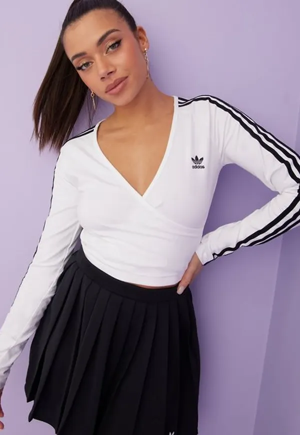 Adidas Originals Long Sleeve Långärmade toppar White