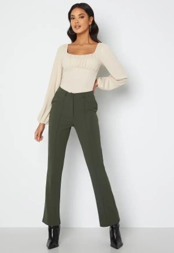 Bubbleroom Care Trudy Soft Trousers Dark green S