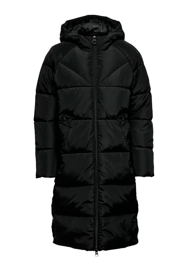 Only - Jacka onlAmanda Long Puffer Coat - Svart