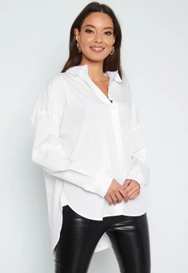 SELECTED FEMME Hema LS Shirt Bright White 34