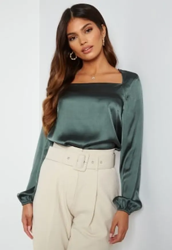 BUBBLEROOM Lulue blouse Green 40