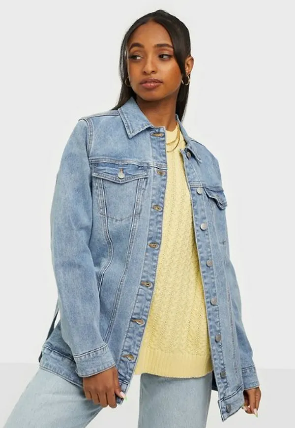 Object Collectors Item Objnoelle Denim Jacket 113 Jeansjackor