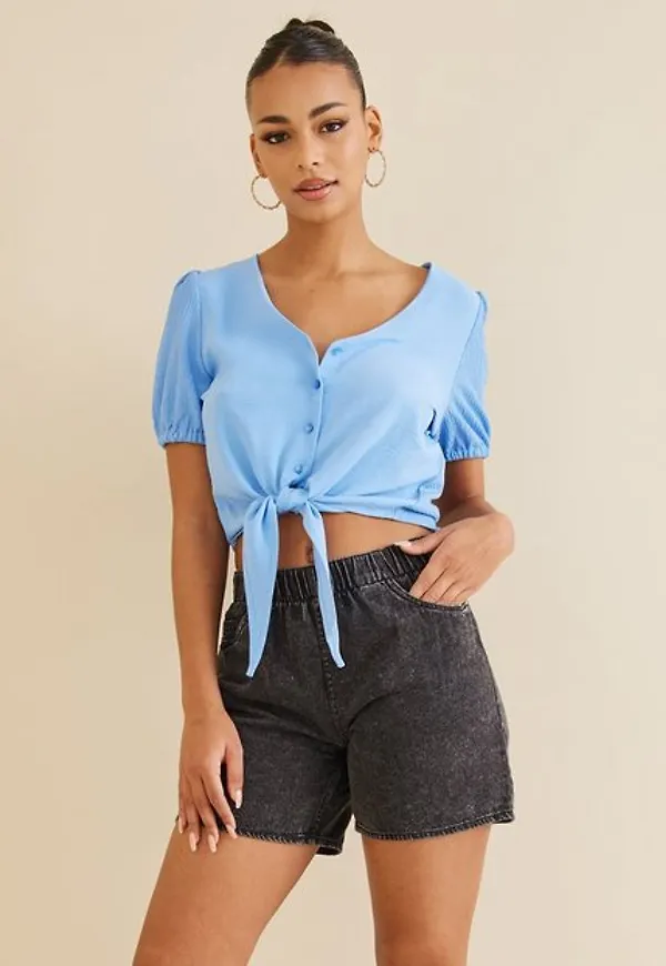 Noisy May Nmamanda Nw Elastic Dnm Shorts BI05 Jeansshorts
