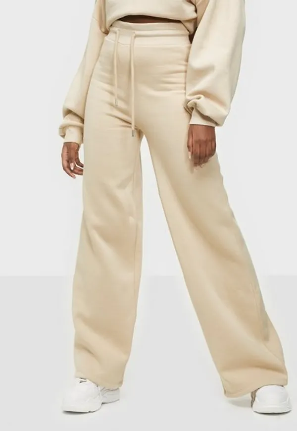 NLY Trend My Best Sweat Pants Mjukisbyxor Beige