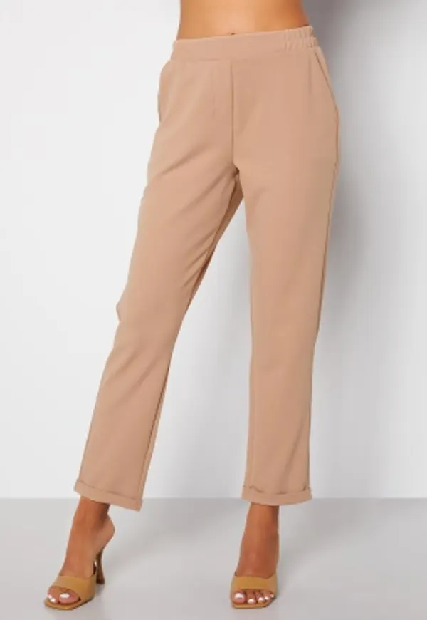 BUBBLEROOM Bonita soft suit pant Light nougat XS