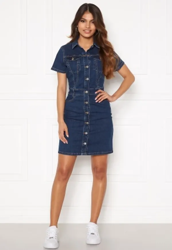 BUBBLEROOM Odina denim dress Medium denim 40