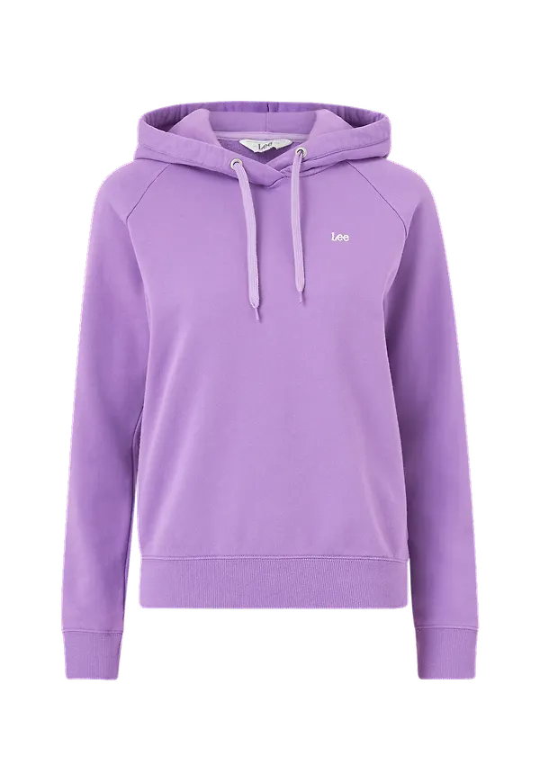 Lee - Hoodie med borstad insida - Lila