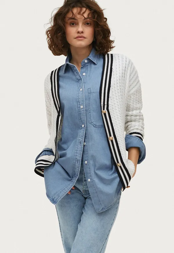Ellos - Cardigan Agnes - Vit