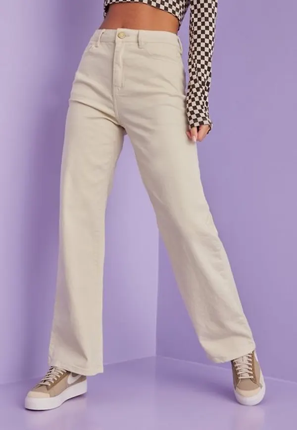 Vila Viwidey Gandhia Hw Wide Jeans/Ln High waisted jeans