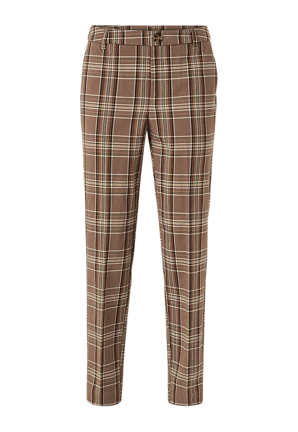 Culture - Byxor cuMandy MW Cigarette Pants - Brun