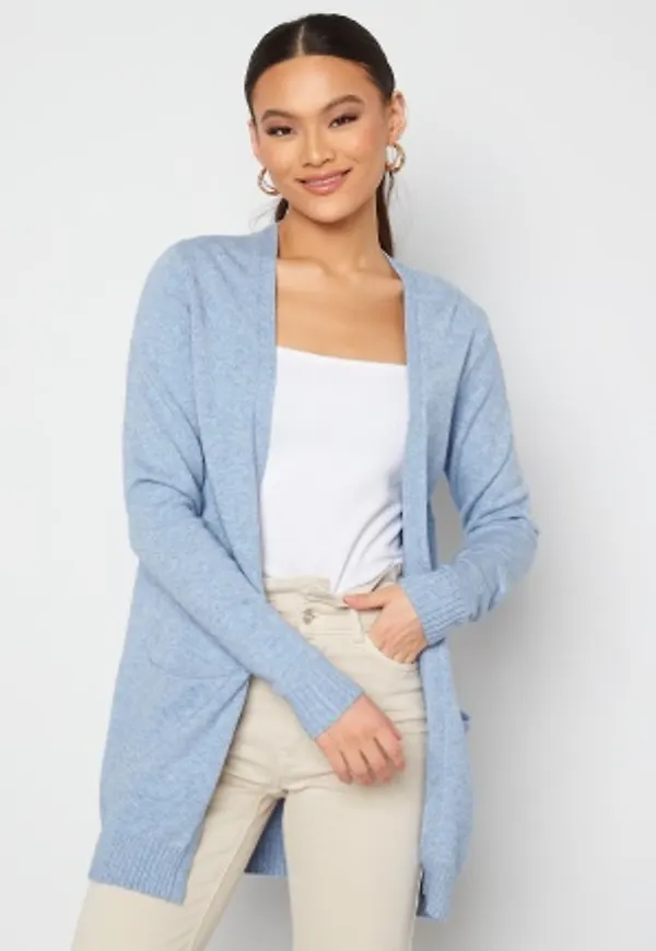 VILA Ril Open Knit Cardigan English Manor Detail S