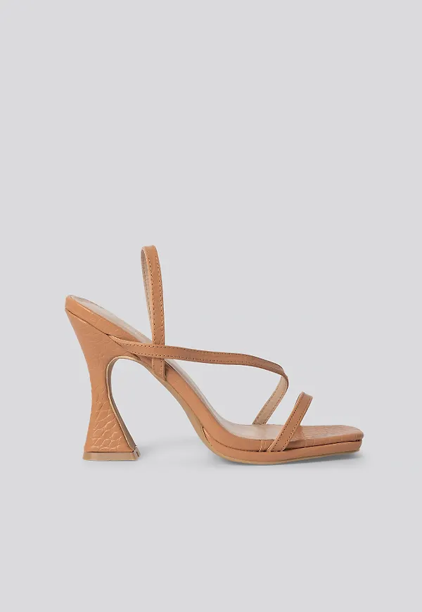 Raid Högklackade Sandaler - Beige