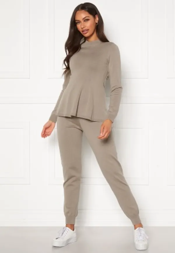 Happy Holly Henrietta Turtleneck sweater Light mole 32/34