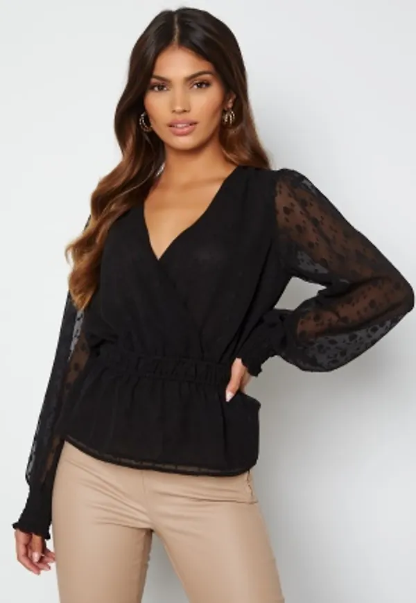 BUBBLEROOM Limina blouse Black 34