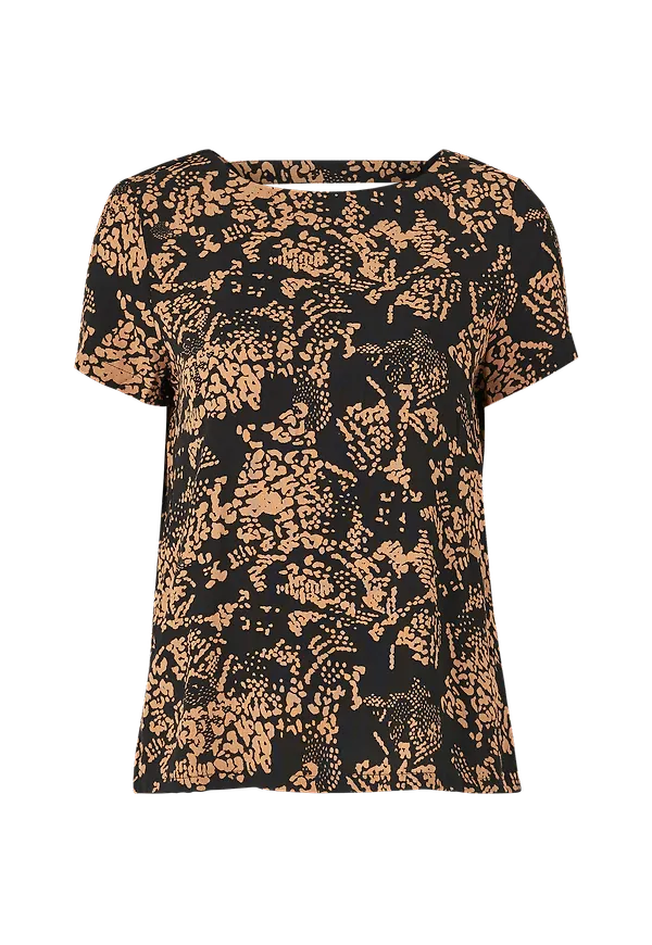 Vero Moda - Topp vmProsecca SS Top - Brun