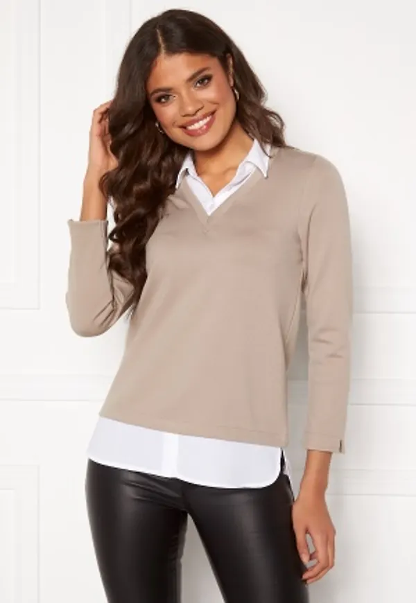 Happy Holly Kylie 2in1 top Light mole 52/54