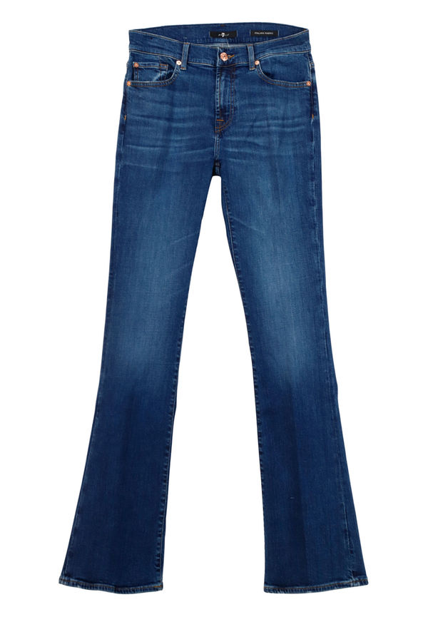 7 For All Mankind - Jeans - Blå - Dam - Storlek: W25,W32,W30,W31,W28