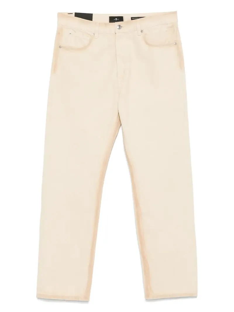 7 For All Mankind bomullsjeans - Neutral