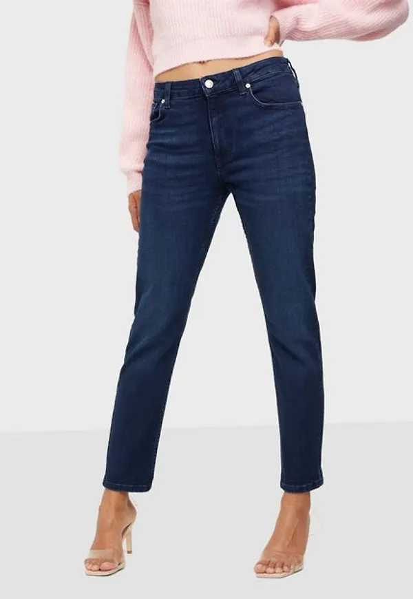 Gant D1. Farla Cropped Jeans Slim Dark Blue