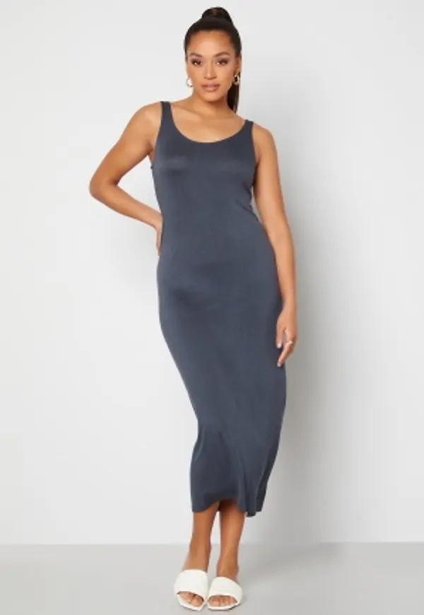 Pieces Kalli Maxi Tank Dress Ombre Blue XS