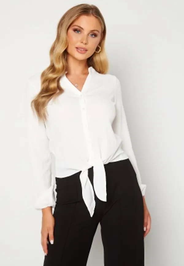 Happy Holly Lina knot blouse Offwhite 44/46