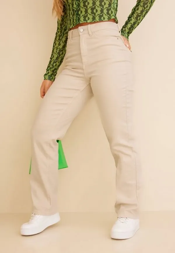 Vila Vineedit Hw Straight Jeans/Ka Straight