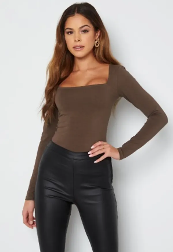 BUBBLEROOM Effie top Brown XS