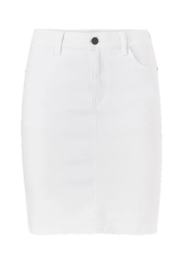 Object - Jeanskjol objWin New Denim Skirt - Vit