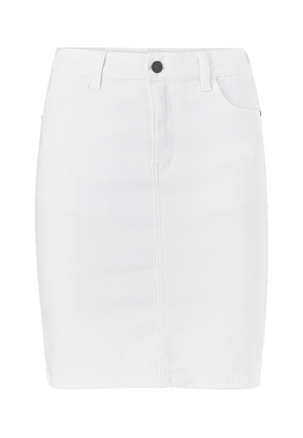 Object - Jeanskjol objWin New Denim Skirt - Vit