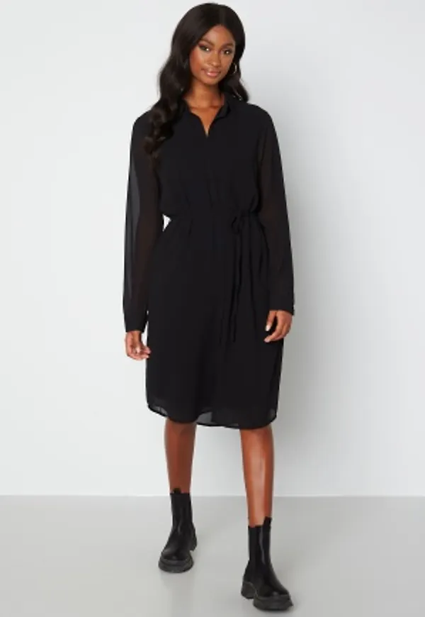 Object Collectors Item Mila bay shirt dress Black 40