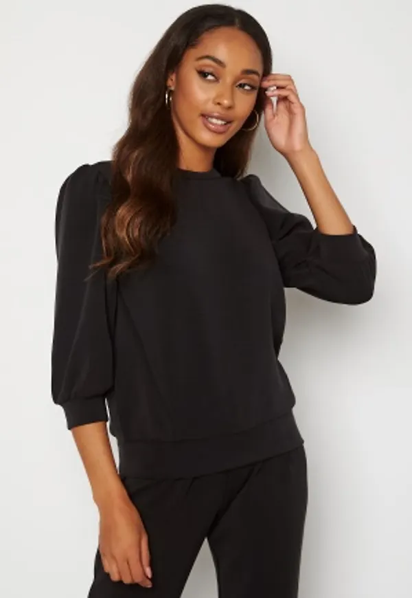 SELECTED FEMME Tenny 3/4 Sweat Top Black S