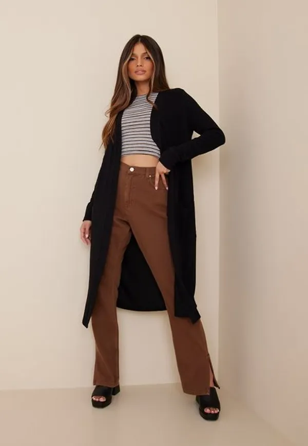Noisy May Nmcity L/S Long Cardigan Noos Cardigans