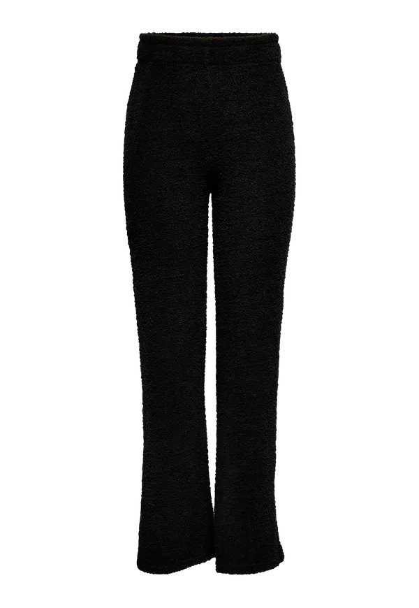 Only - Byxor onlFluffy Pant - Svart